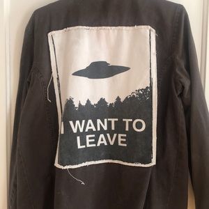 Back patch Jacket
